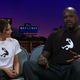Illustration for article titled This Video of Shaquille ONeal Holding Victoria Beckham on His Shoulders Is Currently the Best